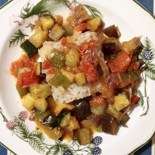 Ratatouille of La Mancha